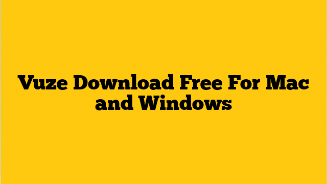 vuze free for mac